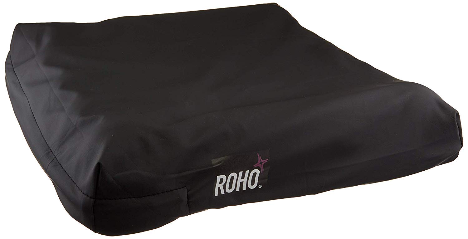 Heavy Duty Inflatable Seat Cushion with Stretchable Cover, 18 x 16 L739