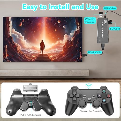 Retro Gaming Console with 20000+ Games and 15 Emulators O89321