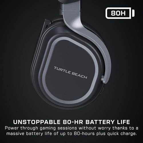 Black Wireless Gaming Headset with Memory Foam Cushions Y814