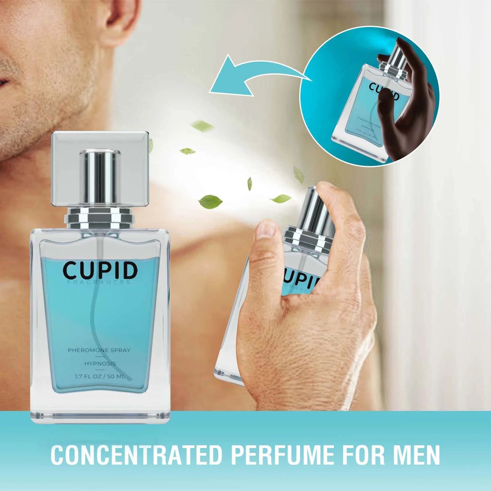 Cologne for Men - 1.7 FL OZ / 50ML (2 Bottle) Blue W9771