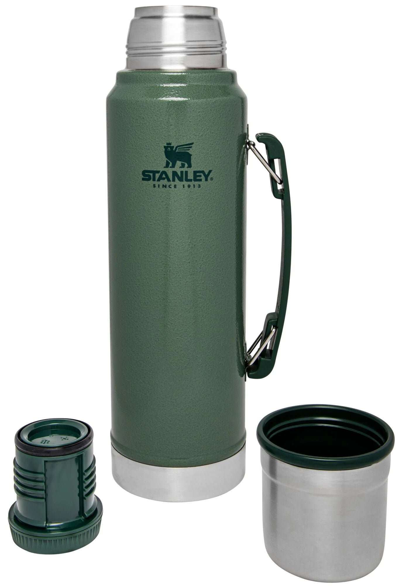 Classic Stainless Steel Vacuum Insulated Thermos Bottle, 1.1 qt G483