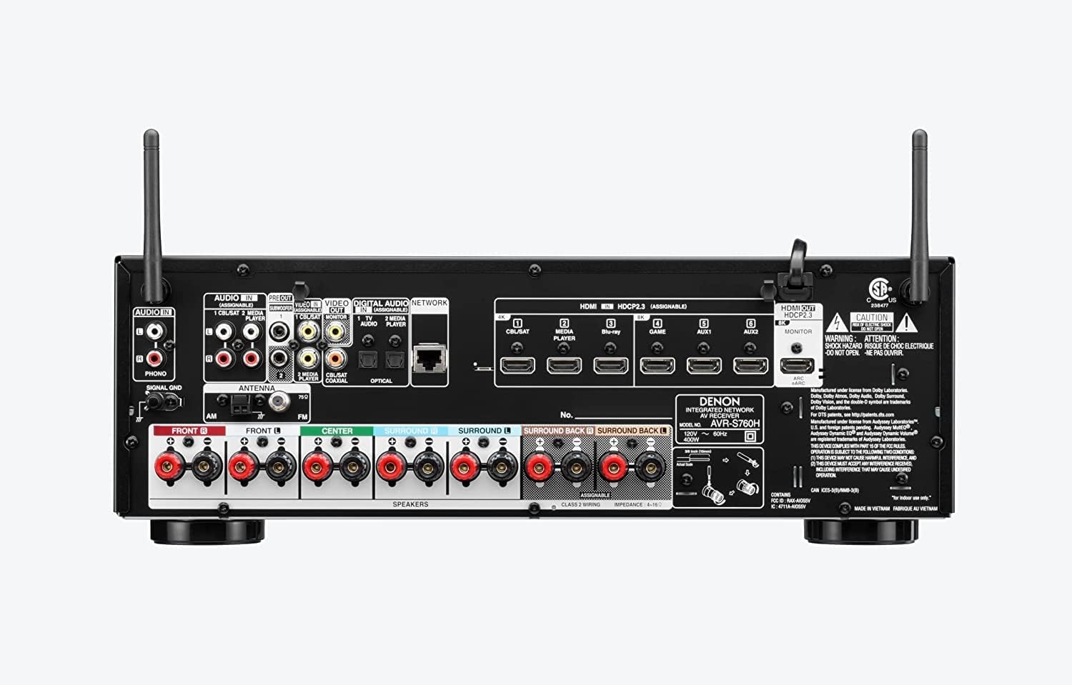 7.2-Channel AV Receiver B4903