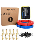 1/2 Inch 2 x100 ft Pex-b Pipe/Tubing (200 Ft) S34744