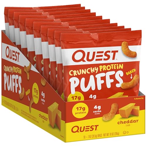 Spicy Baked Protein Puffs, 10 Count Q91213