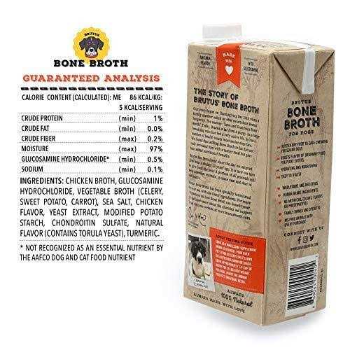 Chicken Bone Broth for Dogs W230