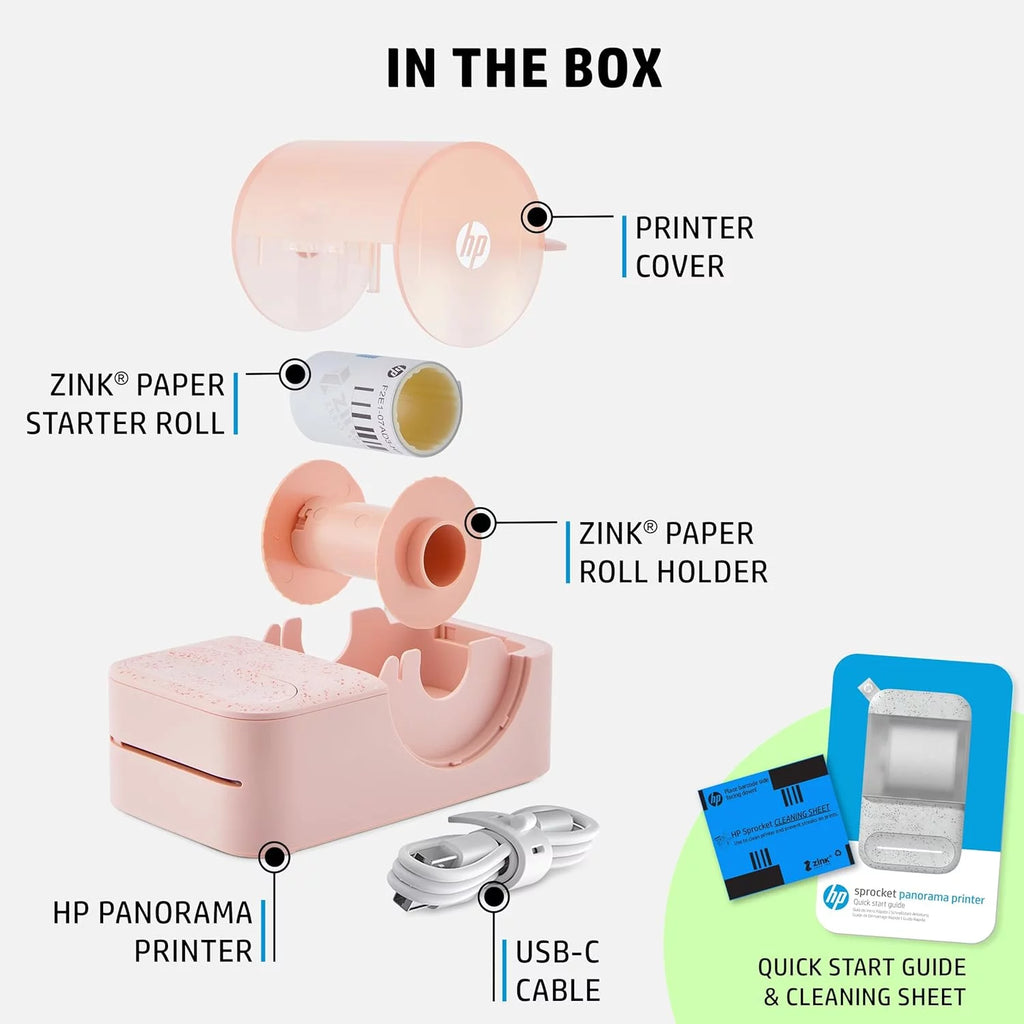 Portable Color Photo Printer with Bluetooth M562