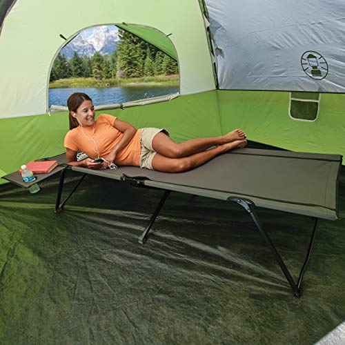 Extra Wide Camping Cot with Carry Bag A763