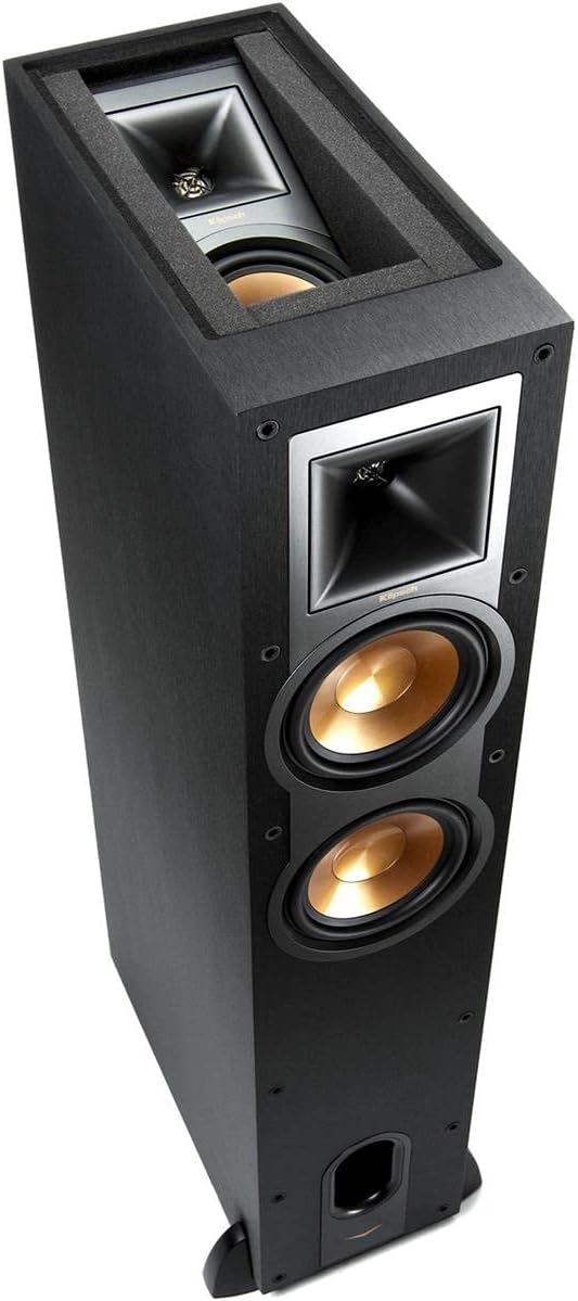 Black Floorstanding Speakers, Pair G51507