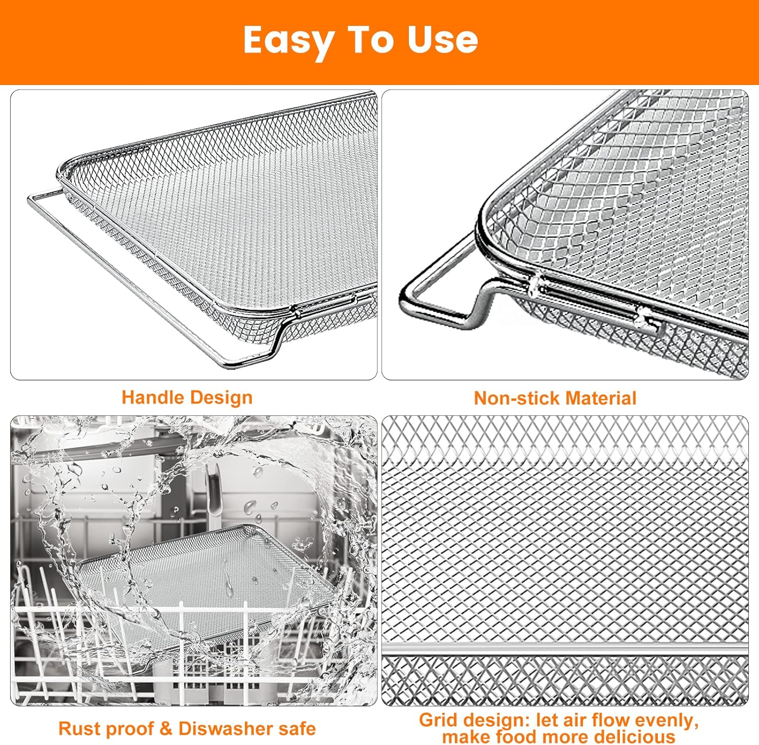 Stainless Steel Replacement Air Fry Basket R353545