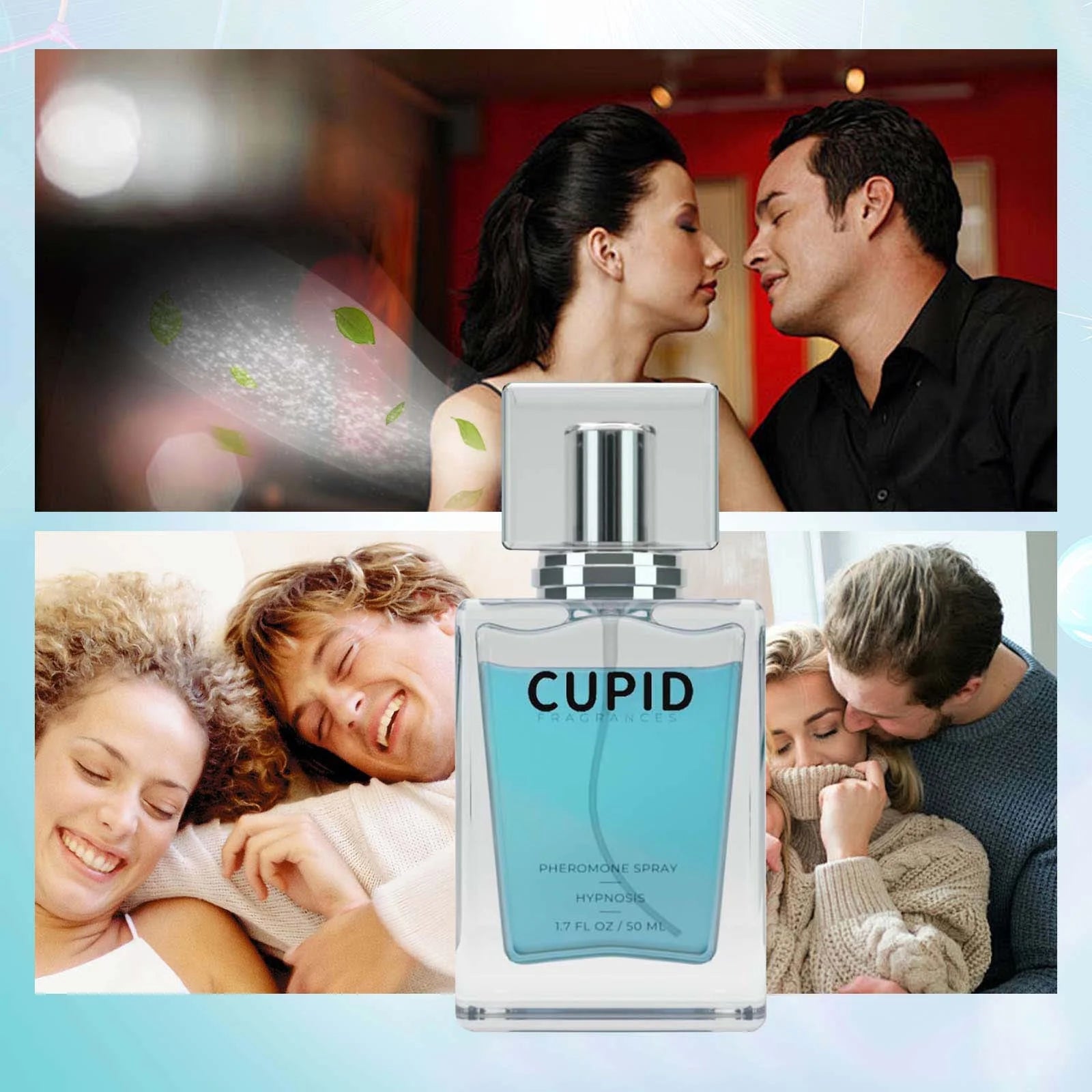 Cologne for Men - 1.7 FL OZ / 50ML (2 Bottle) Blue W9771