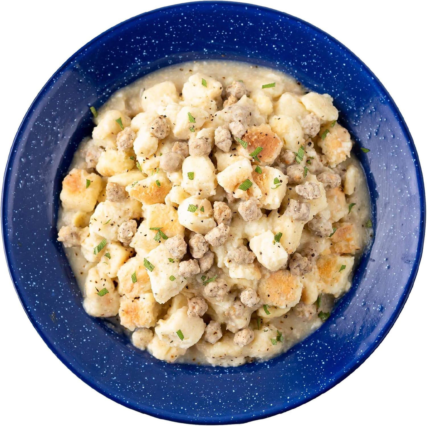 Freeze Dried Biscuits & Gravy and Lasagna with Meat Sauce, 2 Servings Each Z71710
