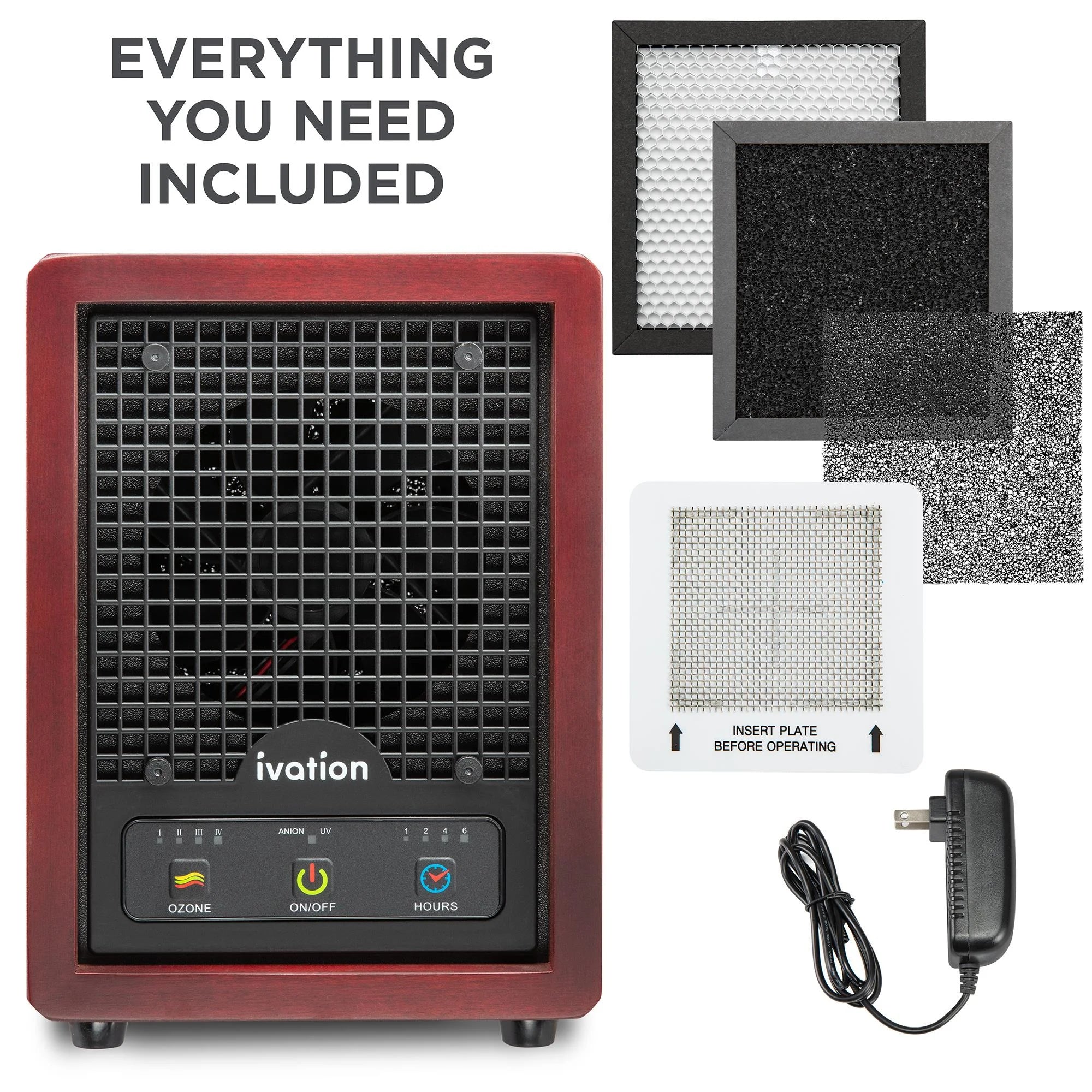 Ozone Air Purifier with Multi-Level Filtration W41970