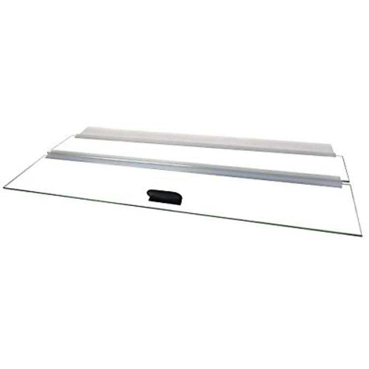 Glass canopy 2 Piece Set for 110 gallon 48x18 Aquarium Fish Tank B323622