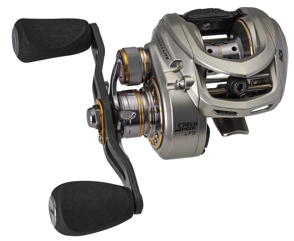 Left-Hand Retrieve Silver Baitcast Fishing Reel Q7780
