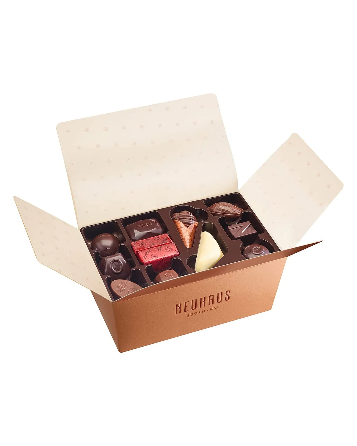 1 Lb Assorted Milk, White & Dark Chocolate Pralines W449282