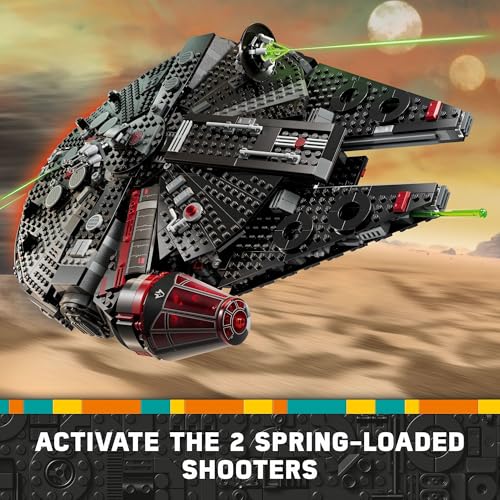LEGO Star Wars The Dark Falcon Buildable Starship Toy Vehicle Set with 6 Minifigures Y989215
