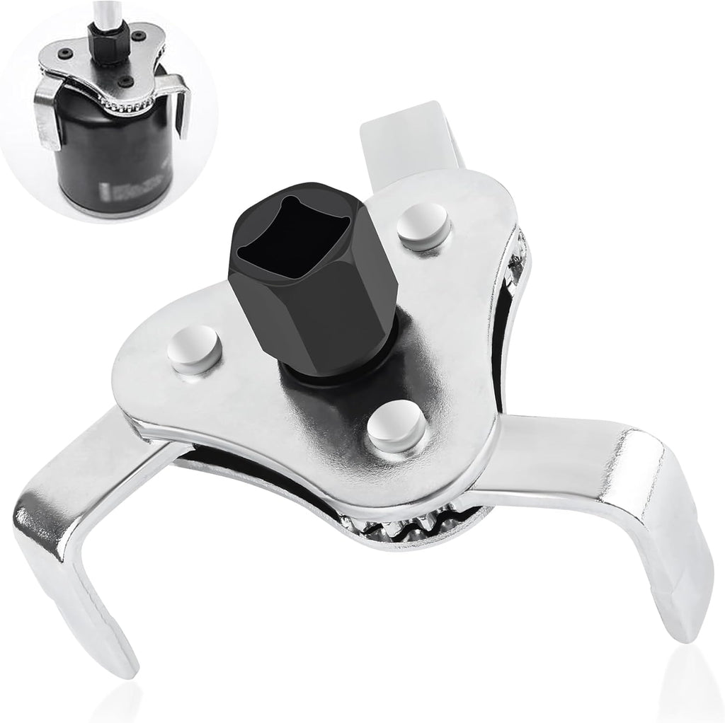 3 Jaw 2 Way Adjustable Oil Filter Wrench Tool C898045