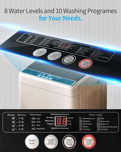 Portable Washer and Dryer Combo Set T3246