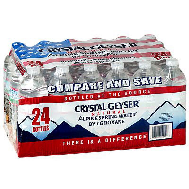 16.9 Oz Natural Spring Water 24 Pack H1172