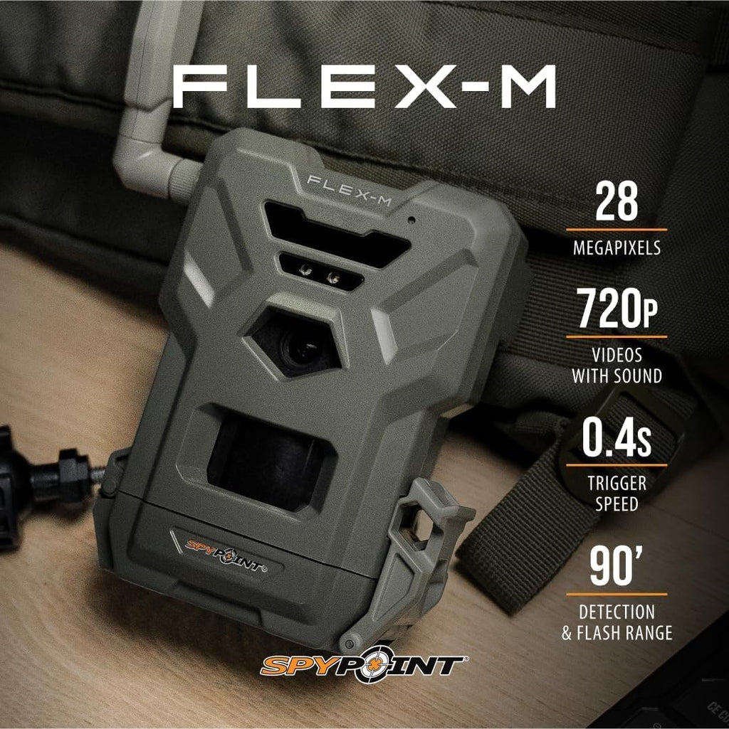 Twin Pack Cellular Hunting Trail Cameras with Night Vision, 28MP Photos, 720p Videos, Two Straps, Two 32GB SD Cards J696126