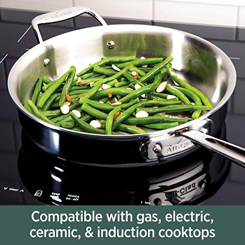 5-Ply Brushed Stainless Steel Stockpot 8 Quart C849