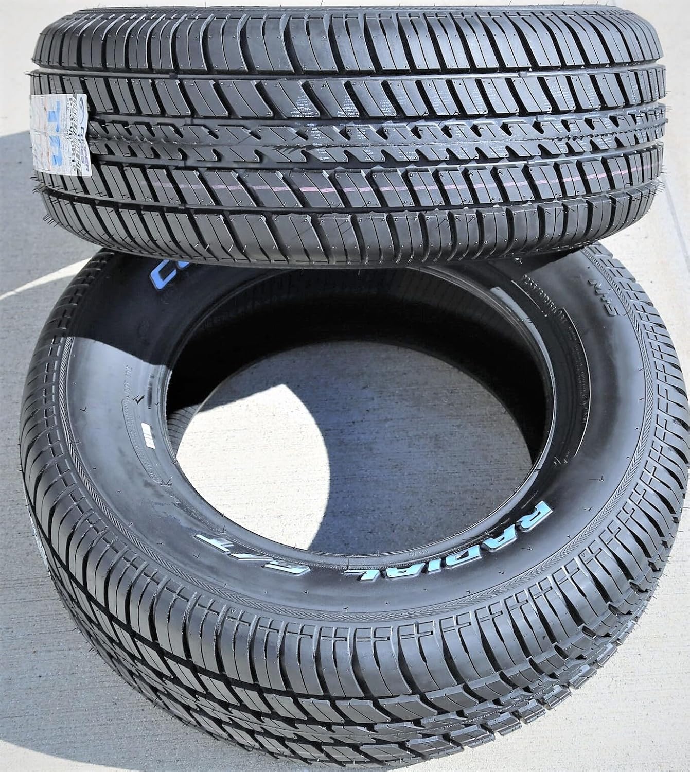 215/70R14 All-Season Radial Tire with Raised White Letters C778770