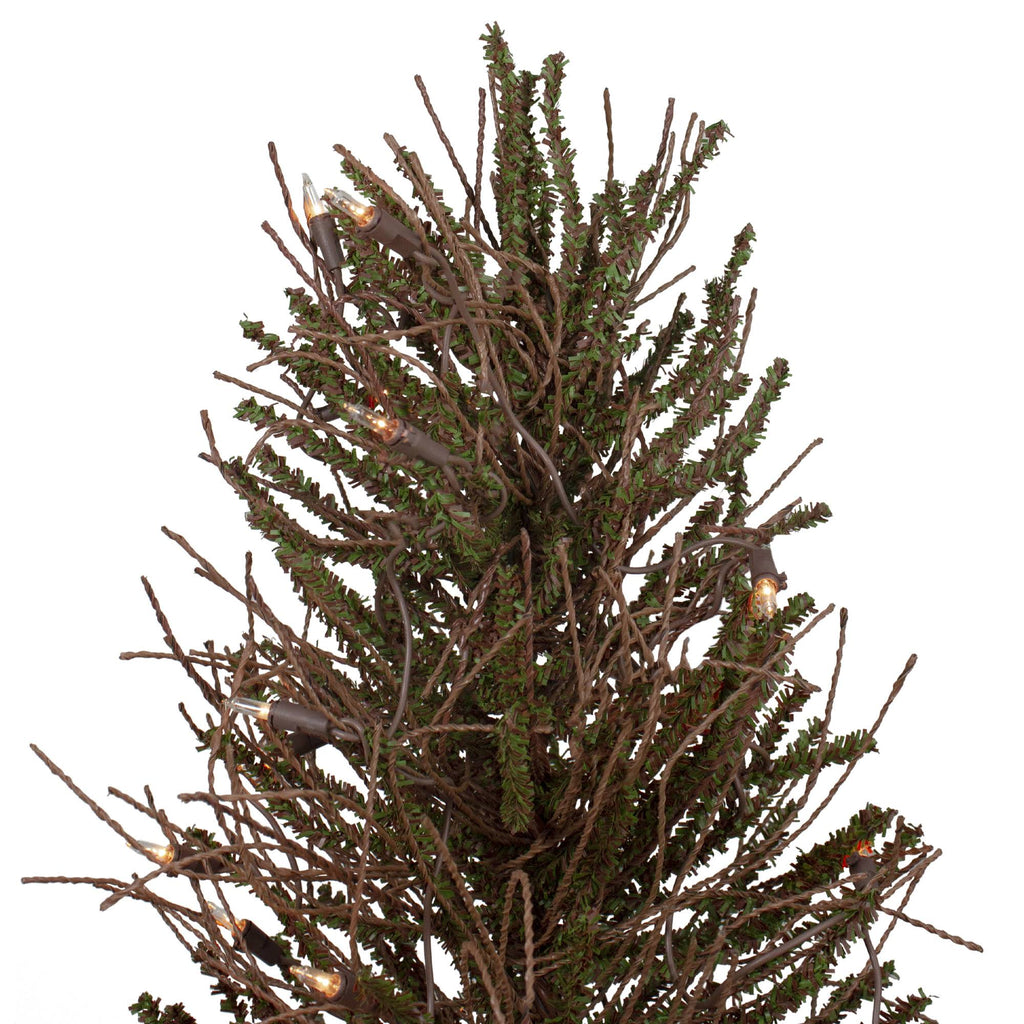 3 Pre-Lit Artificial Christmas Tree with Clear Lights U2991