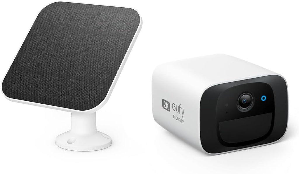 Wireless Outdoor Camera with Solar Panel, 2K Resolution C378705