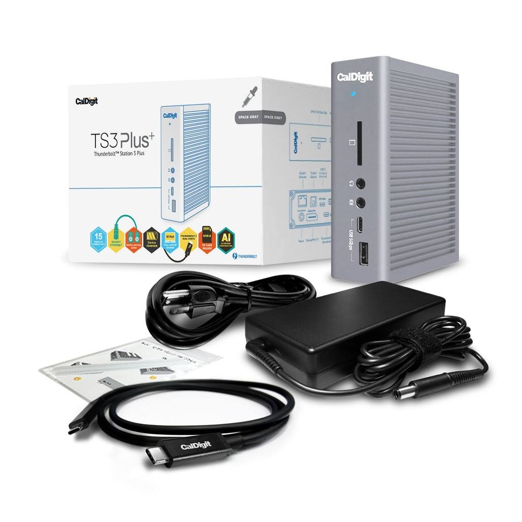 15 Ports Thunderbolt Station Docking Station Space Gray A127