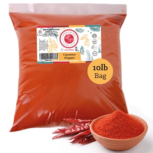Red Cayenne Pepper Seasoning Powder, 3 lb. Bag C101