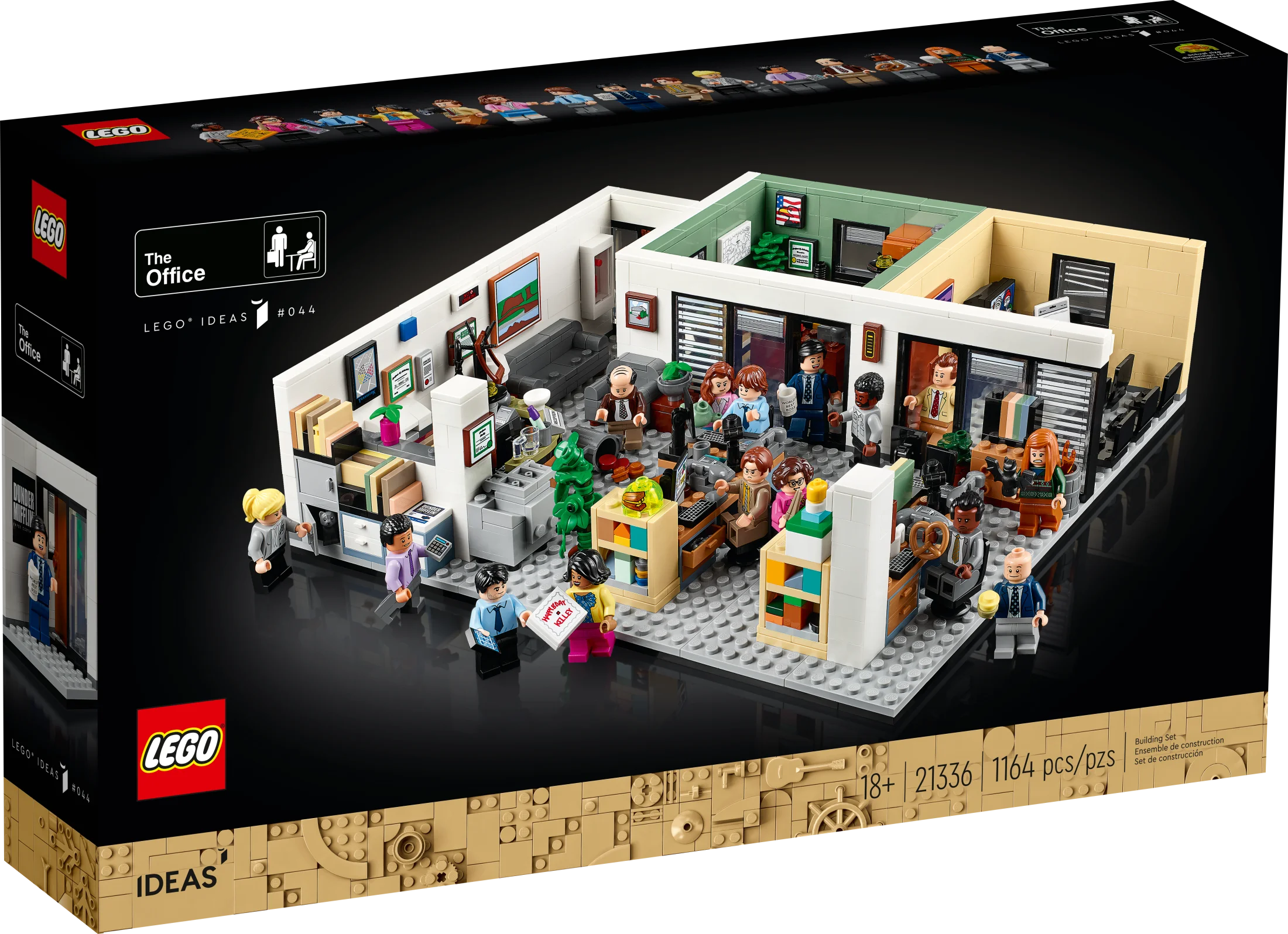 The Office 21336 Building Set, 15 Characters Minifigures P4612