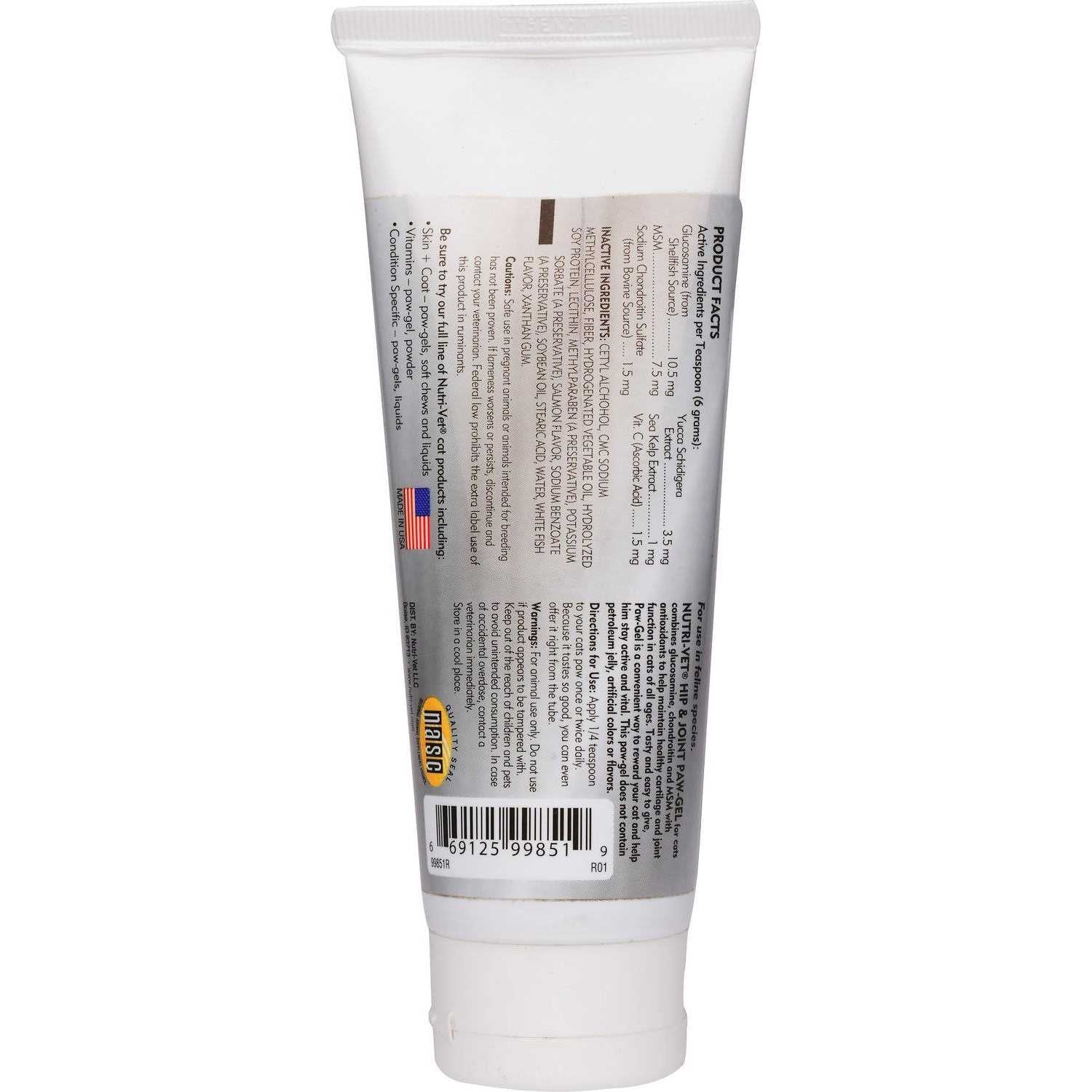Hip & Joint Paw-Gel for Cats 3 oz A7706