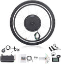 26" 48V 1000W Electric Fat Bike Conversion Kit Rear Wheel with LCD Display I4006
