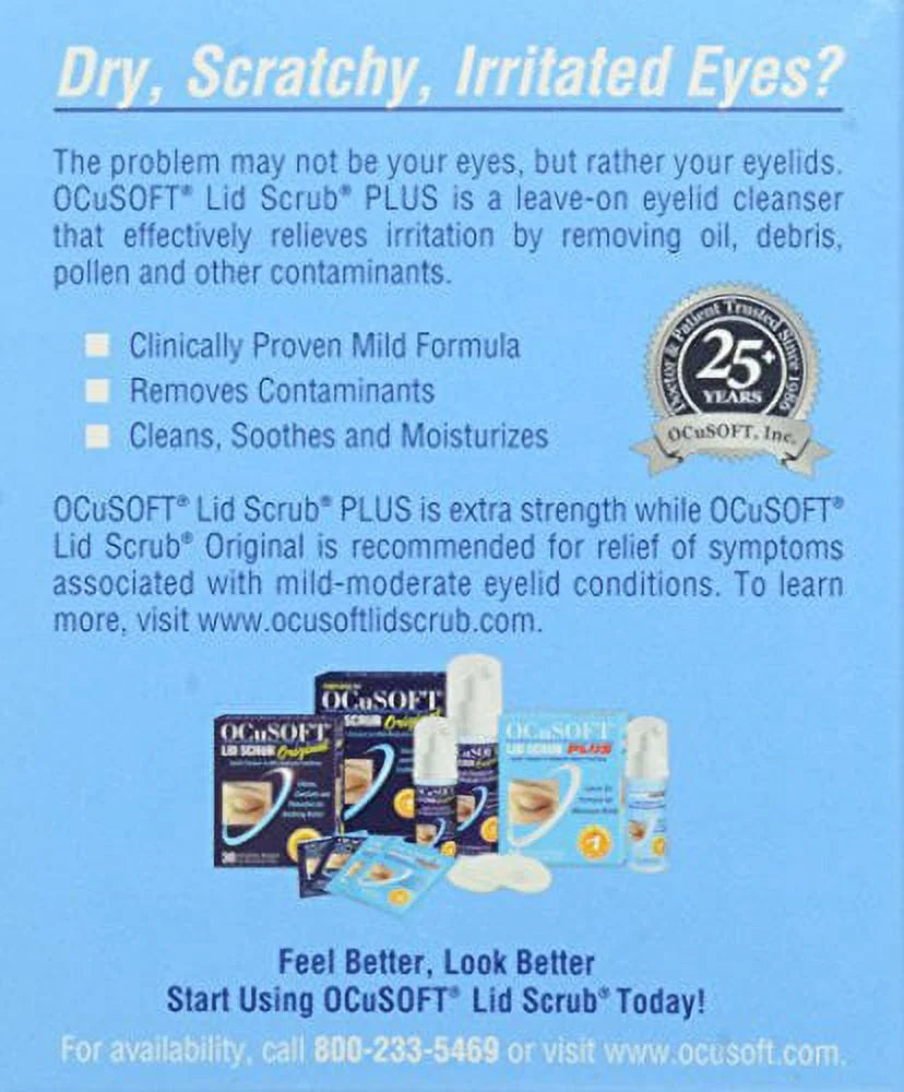 Eyelid Cleanser Pads 30 Each (Pack of 4) T94261