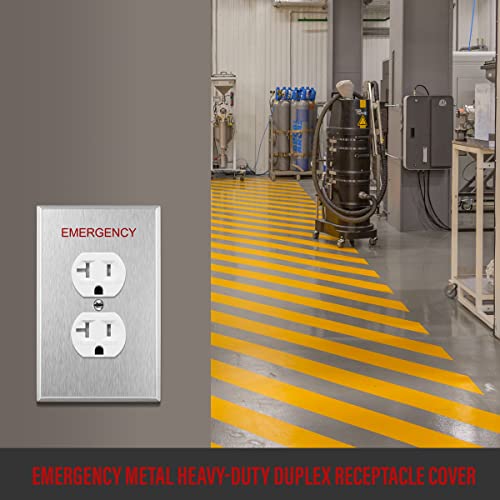 Stainless Steel 1-Gang Wall Plate M503060
