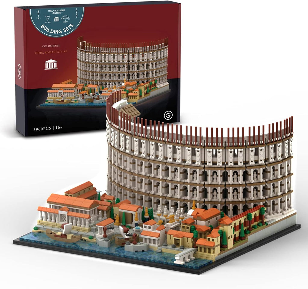 Roman Colosseum Building Set, 3989 Pieces U12357