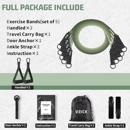 Resistance Bands with Handles K8053