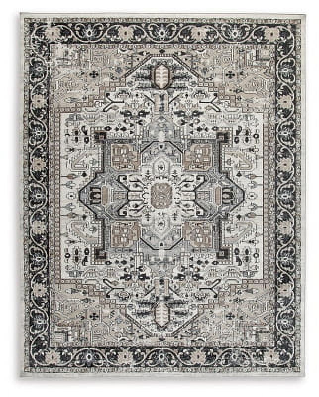 7'7" x 9'11" Machine Woven Low Pile Area Rug Y103