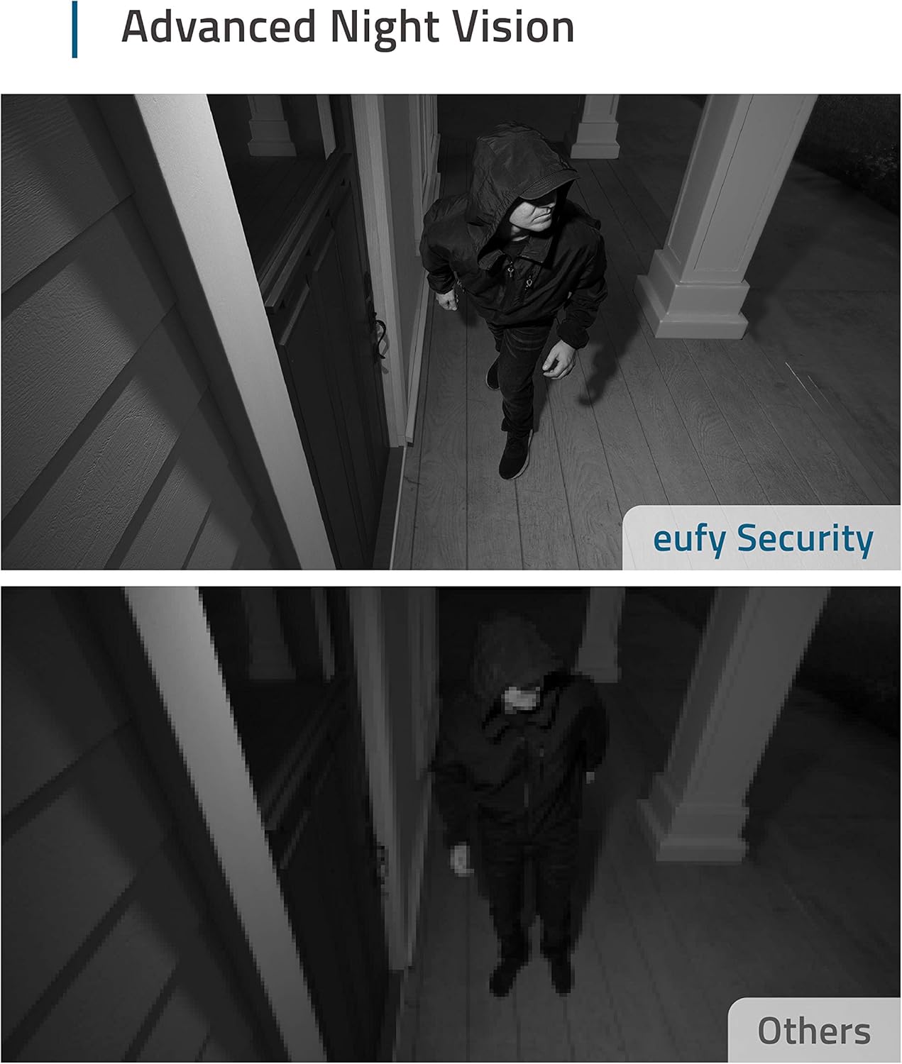Wireless Home Security Camera System, 2-Cam Kit, HD 1080p, Night Vision, IP67 Weatherproof K203004
