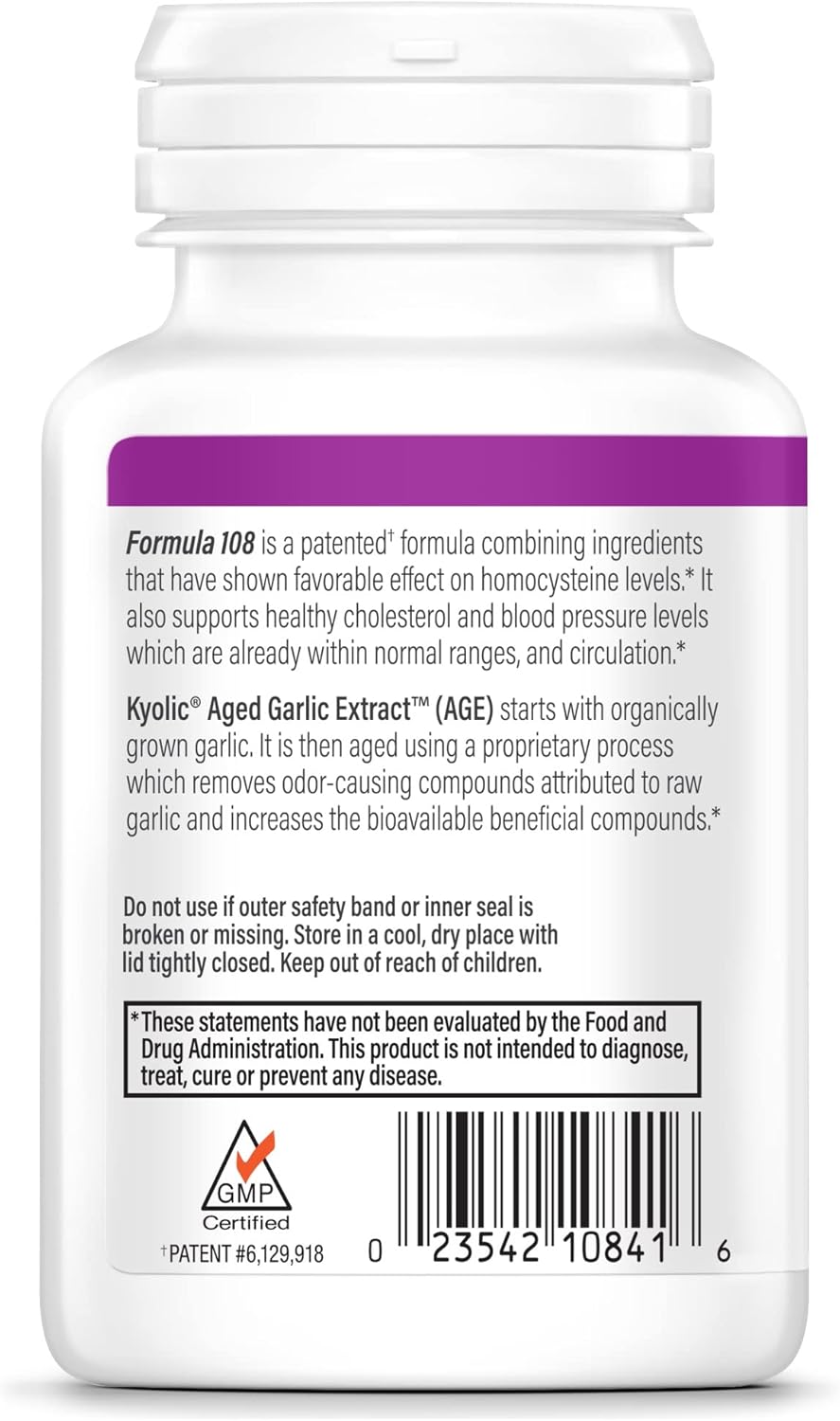 100 Capsules Aged Garlic Extract P64862