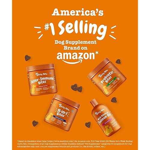 Bison Flavored Soft Chews Supplement for Dogs T711