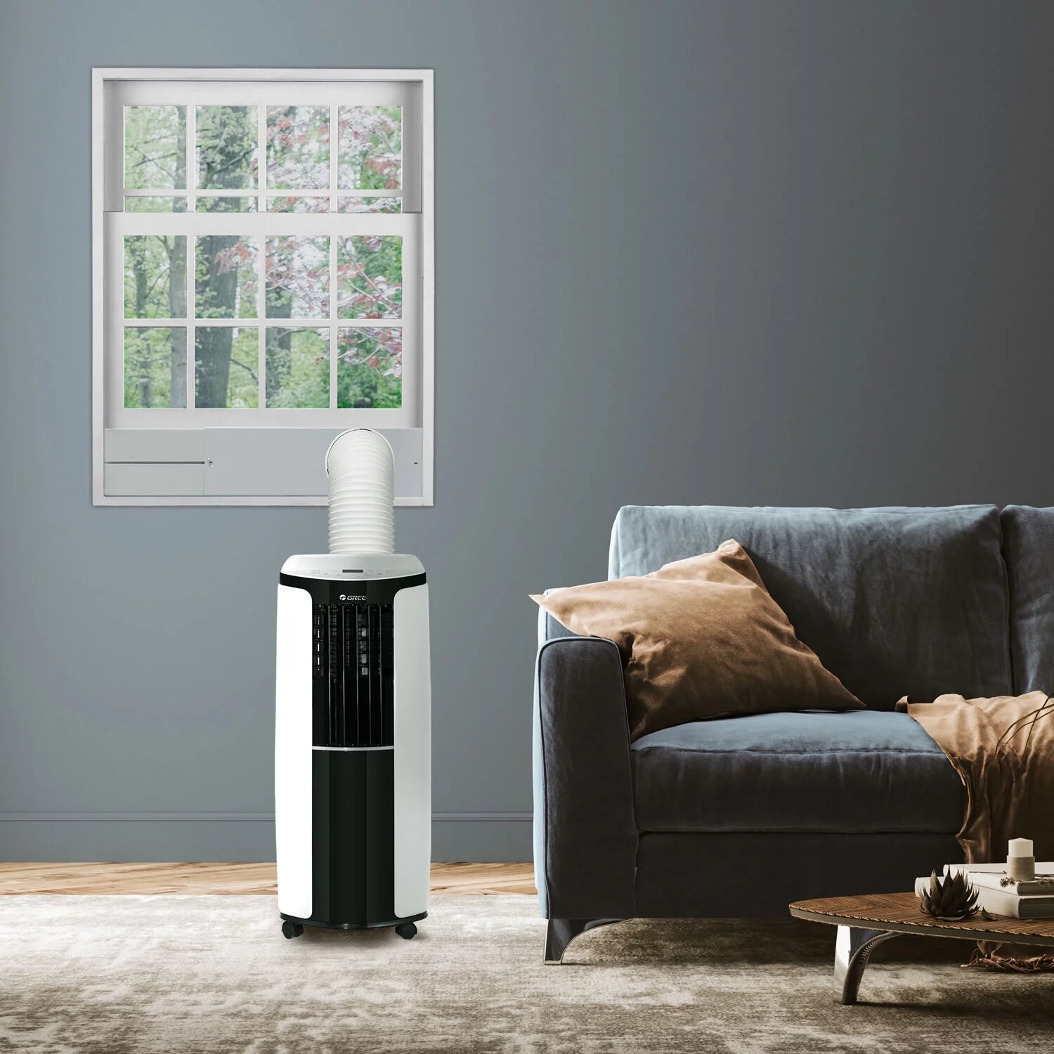 6,000 BTU Portable Air Conditioner with Remote V1125