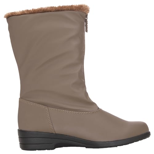 Women's Insulated Waterproof Snow Winter Boots with Zipper C651