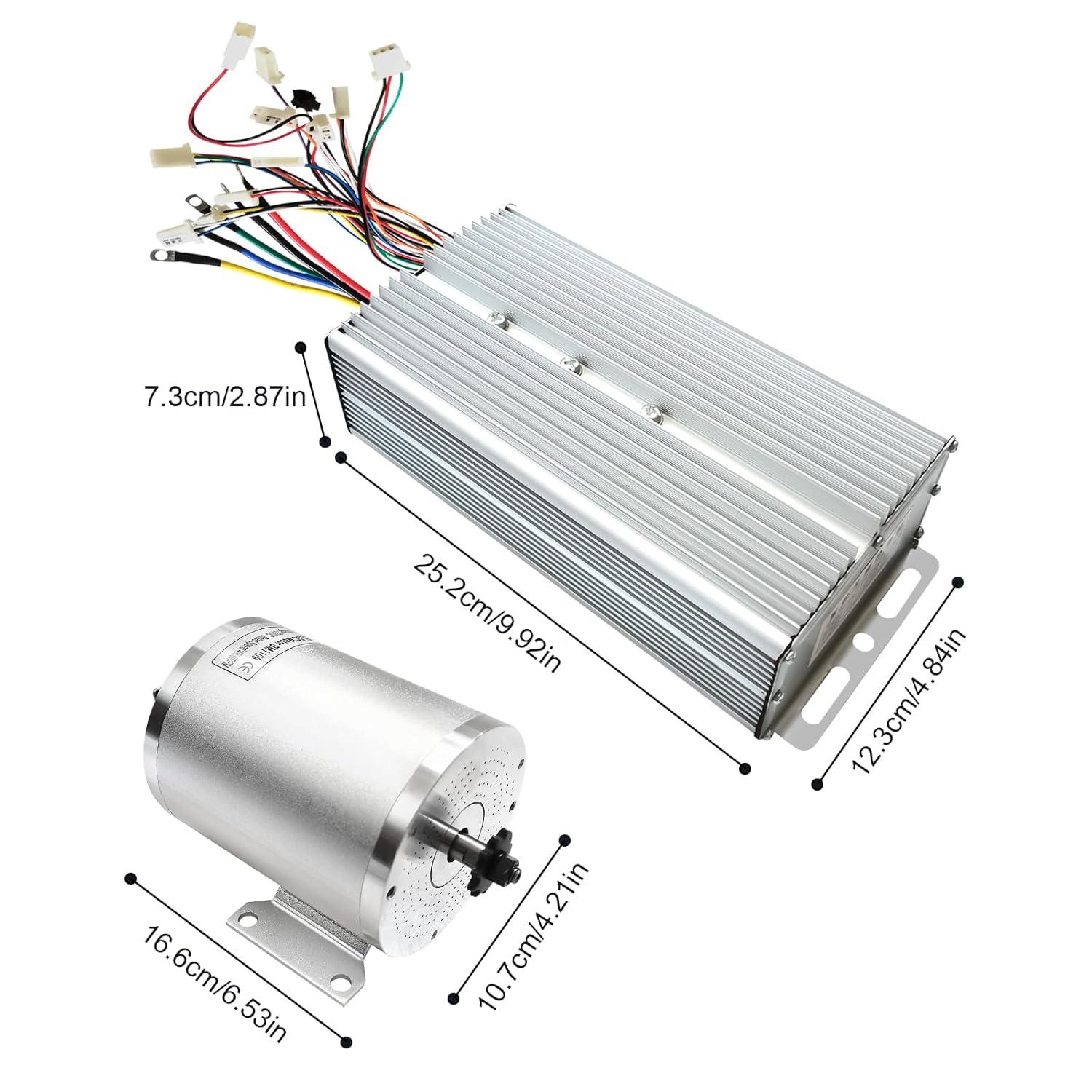Brushless Motor Kit 3000W 72V BLDC Motor Kit with Brushless Controller U426807