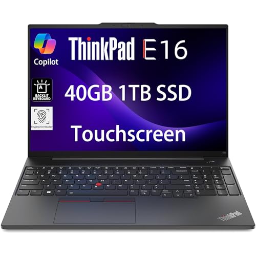 16" FHD+ Touchscreen Business Laptop, AMD Ryzen 5 7530U, 16GB RAM, 512GB SSD, Black C3954