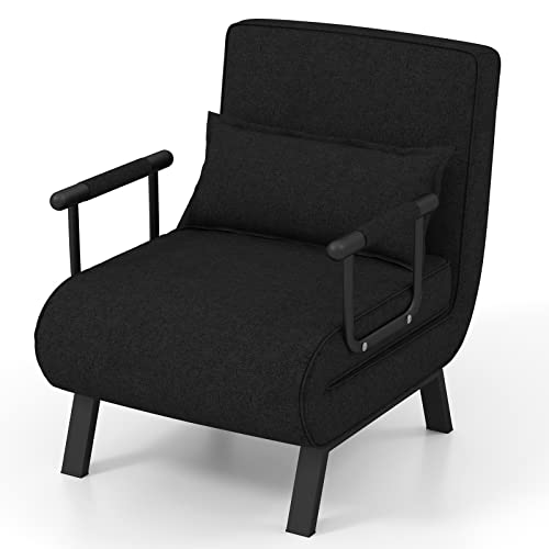 4-in-1 Folding Sofa Bed with Removable Pillow D52857