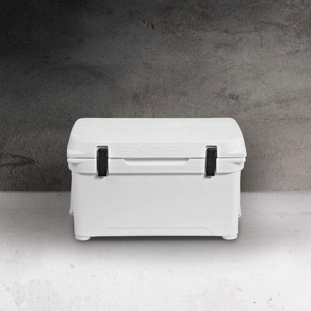 White 36 Can Rotationally Molded Cooler U56733