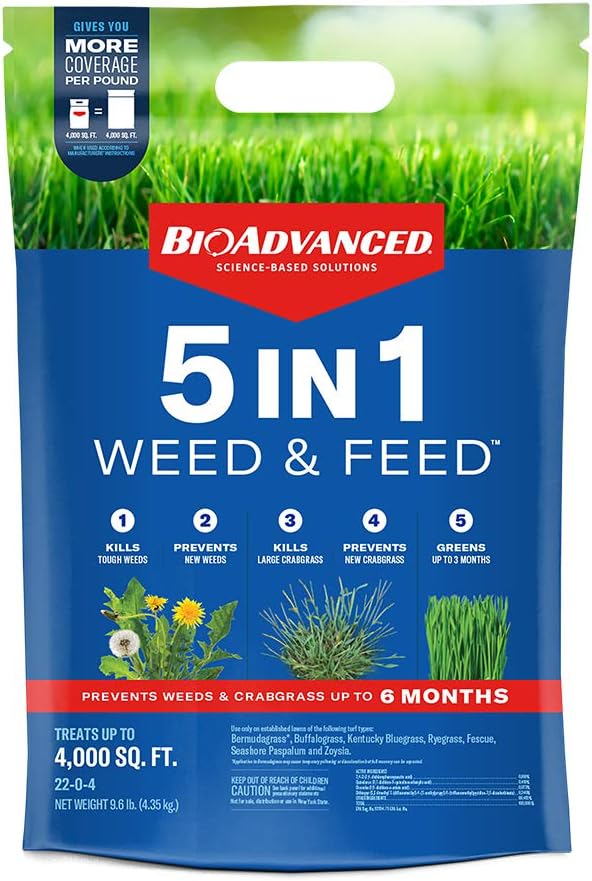 24 lb Weed and Feed Granules T24075