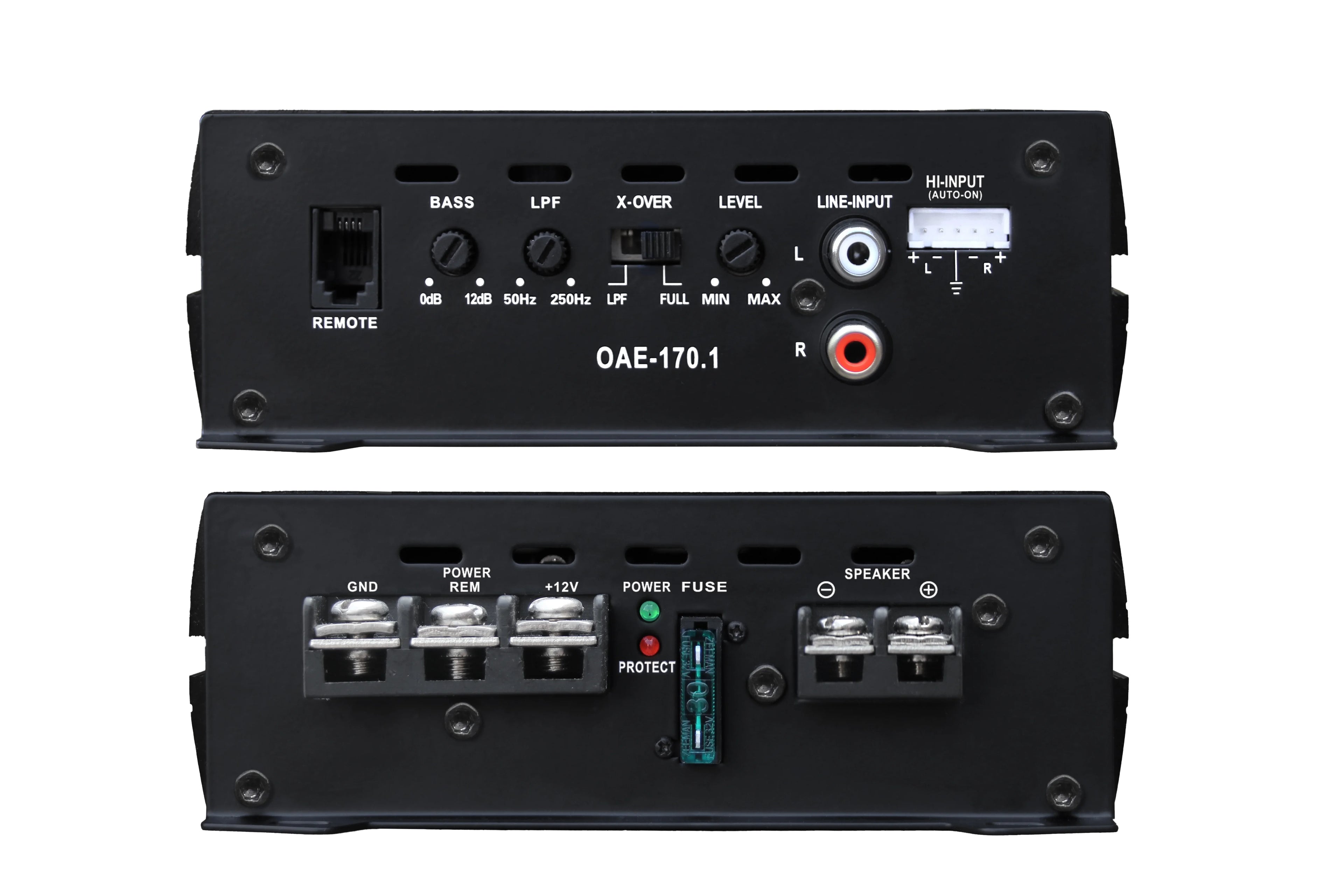 Monoblock Class A/B Car Audio Subwoofer Amplifier 340W C49044