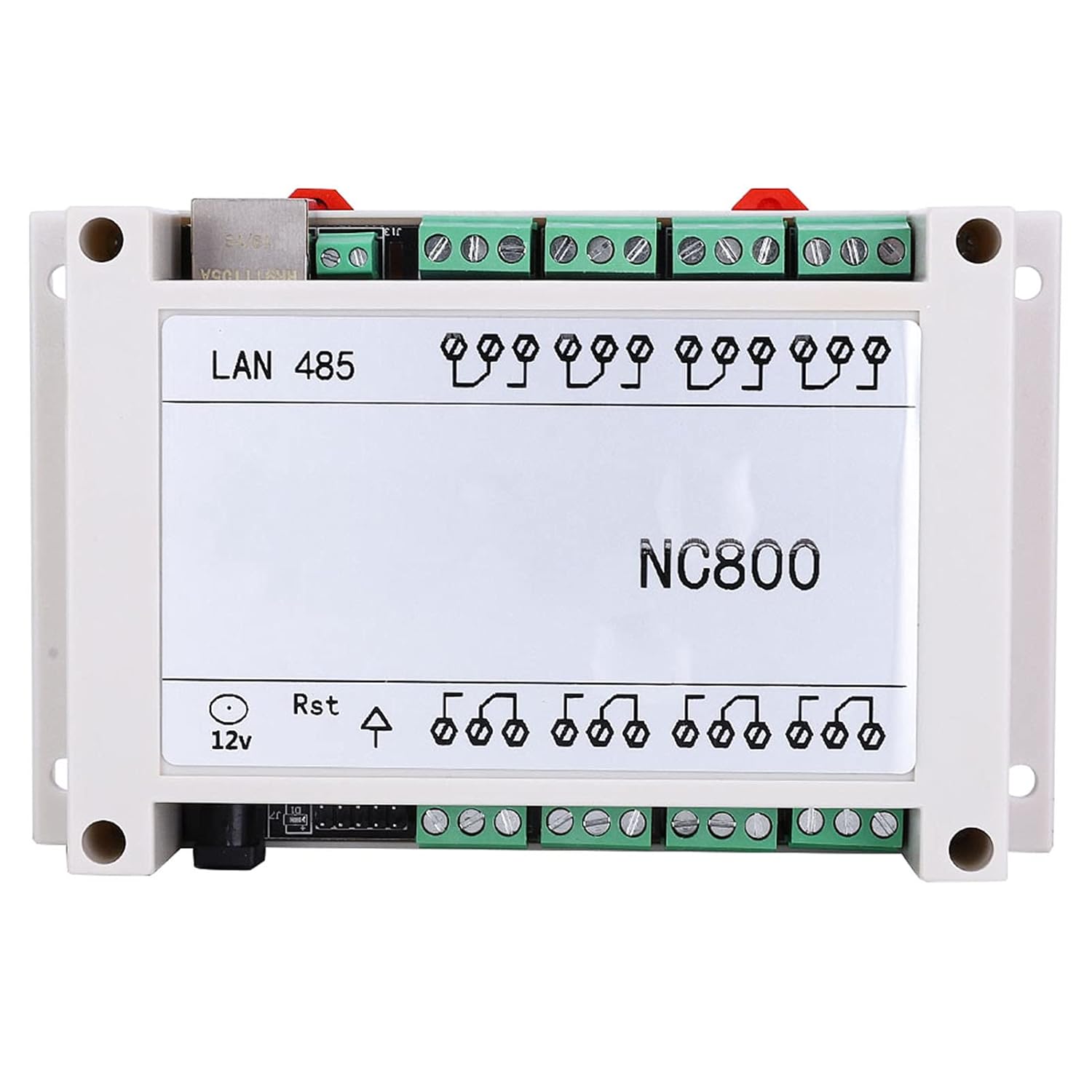 8 Channels Ethernet Relay Module Board 250V/AC 10A with Case B9964